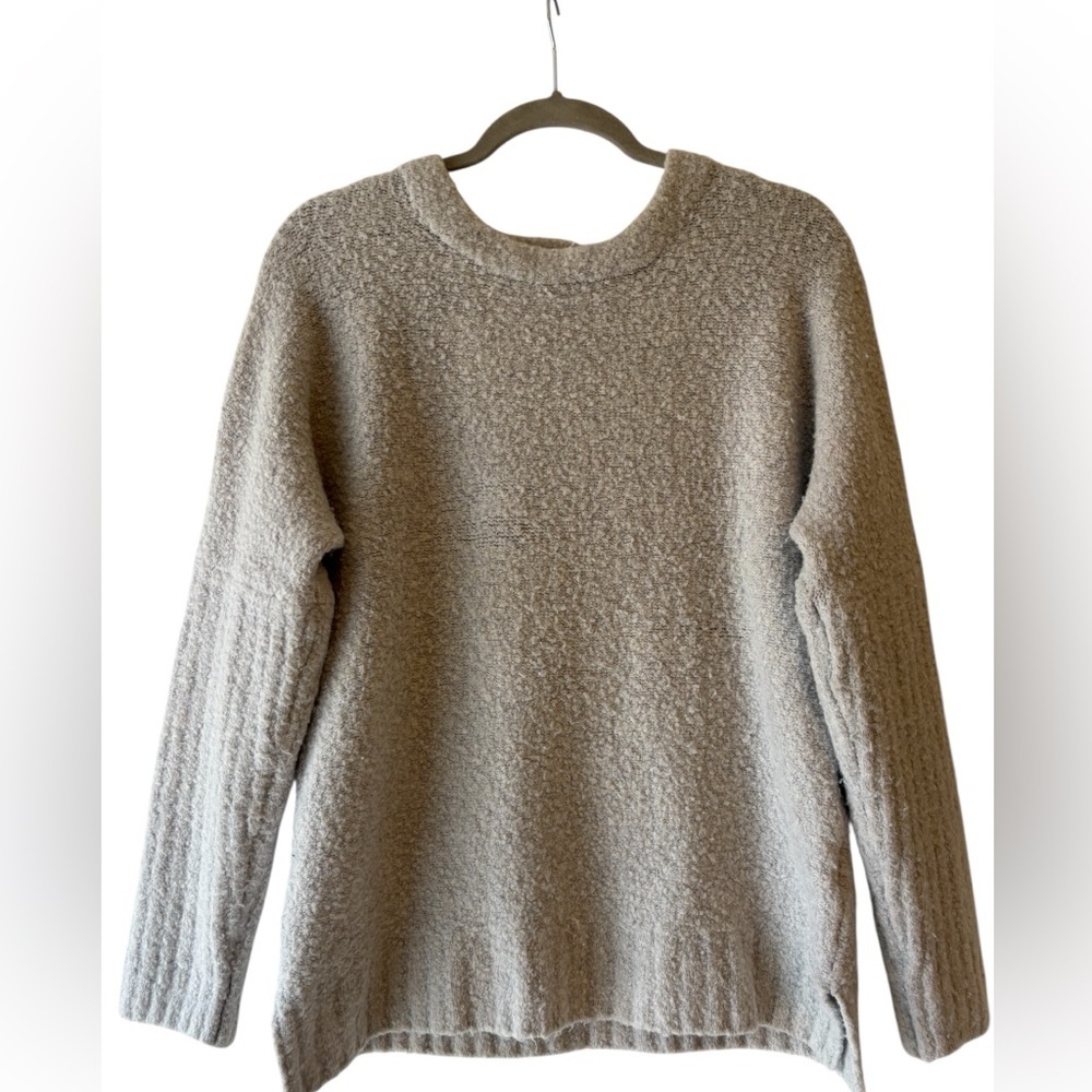 Sleeping On Snow Anthropologie Textured Knit Sweater Size S Neutral